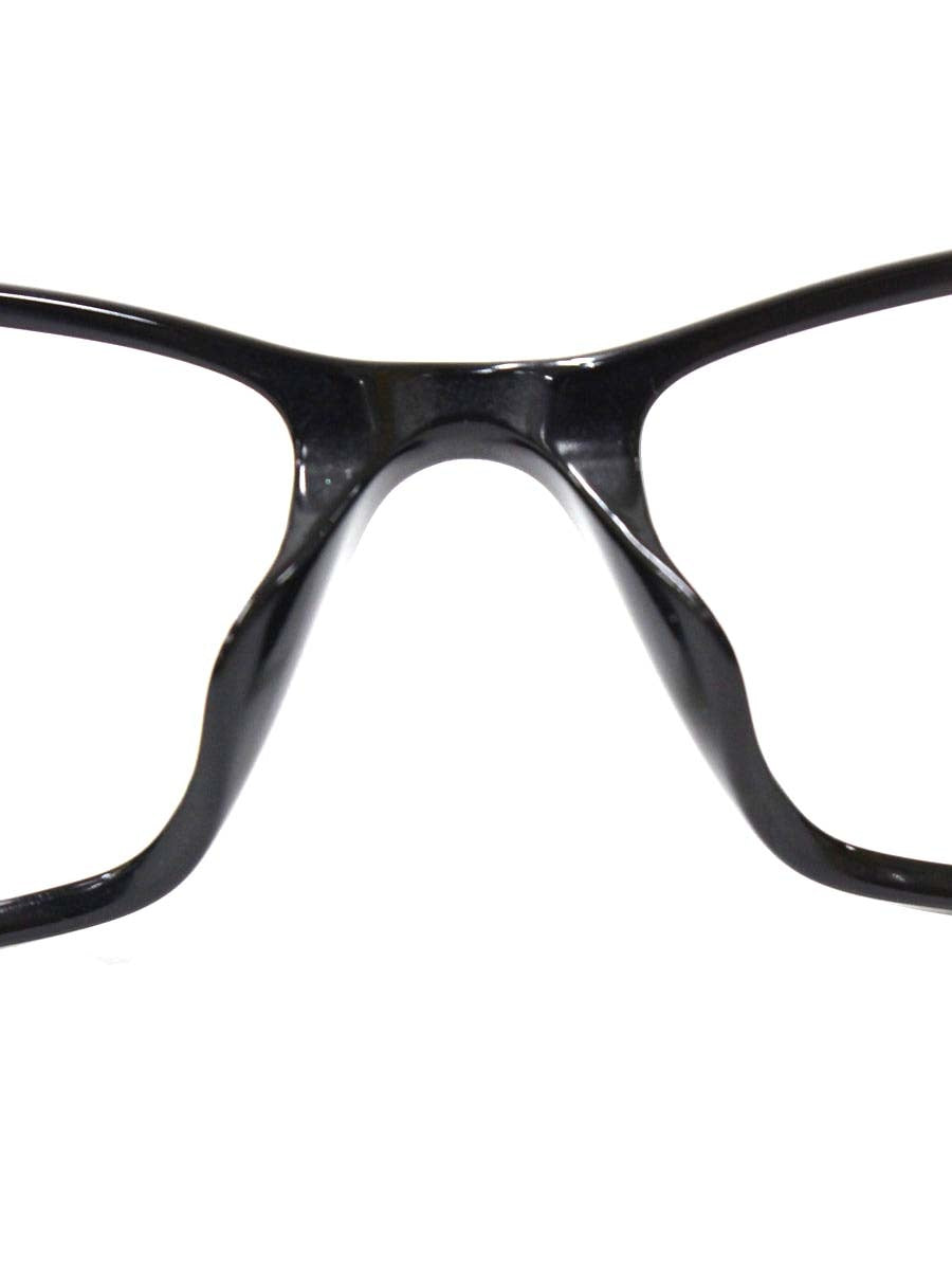 プラダ VPR20R メガネ ブラック トライアングルロゴ セルフレーム フルリム スクエア ITTMZ3NGJOGA