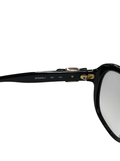 フェラガモ SF658SLA サングラス ブラック セルフレーム ヴァラリボン IT5EOK9GHV3E