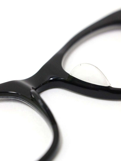 白山眼鏡店 メガネ ブラック セルフレーム フルリム オーバル IT9JF68H7H3W