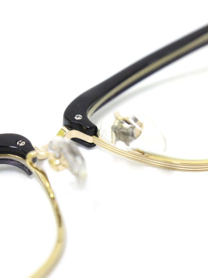 フォーナインズ M-16 メガネ ブラック チタンフレーム フルリム ブロー ITLYYAUHIM1W