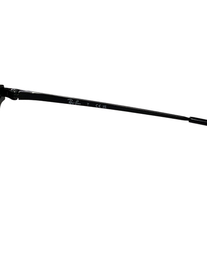 梅澤美波さん着用 レイバン RB4333D サングラス ブラック コンビフレーム フルリム ウェリントン IT6RN2CPVW6F