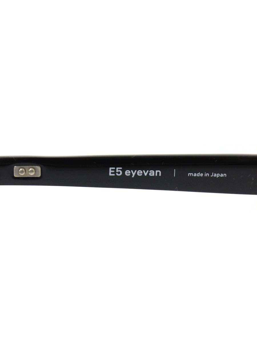 イーファイブアイヴァン C3 メガネ ブラック/シルバー セルフレーム セルフレーム IT6YJLQIUFSG