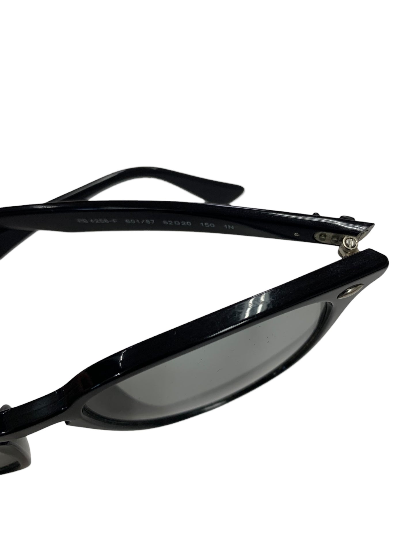 レイバン RB4258-F サングラス ブラック セルフレーム フルリム ウェリントン ITD985X34Z7K