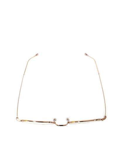 アンティミテ INE-4001 メガネ ライトピンク/ローズゴールド INTIMITE BY EYEVAN アイヴァン メタルフレーム フルリム ラウンド ITHFJY3L0N5C