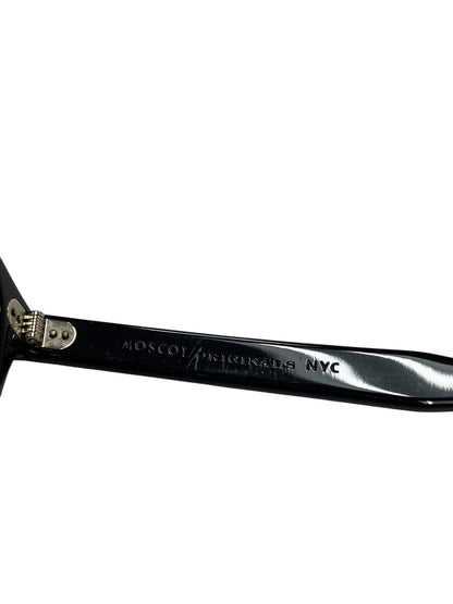 モスコット レムトッシュ サングラス ブラック セルフレーム フルリム ウェリントン IT9YU7WINGHQ