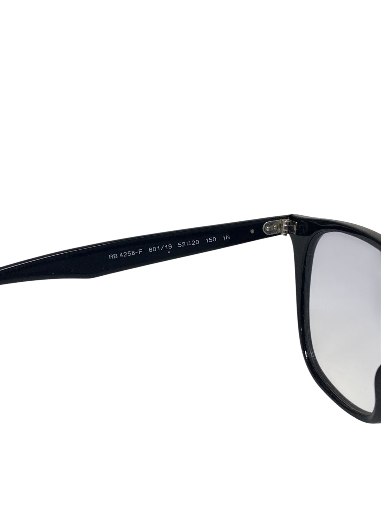 レイバン RB4258-F サングラス ブラック セルフレーム フルリム ウェリントン ITN2S690C8MO