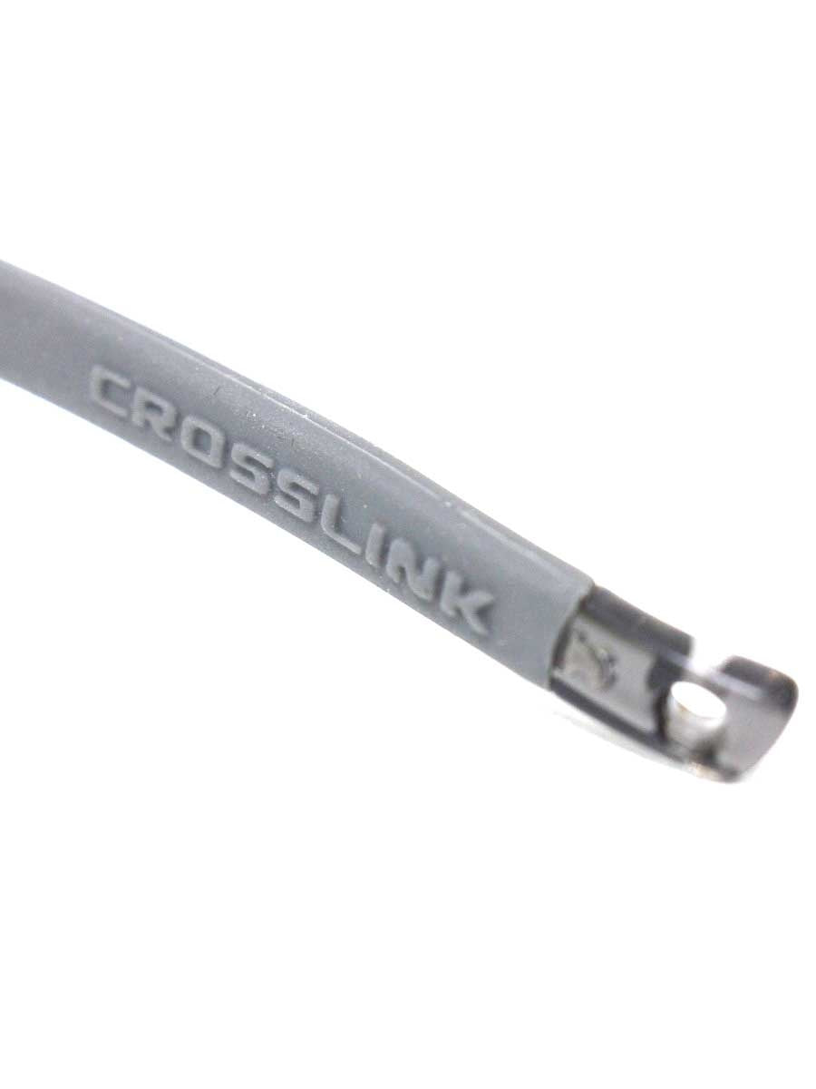 オークリー CROSSLINK OX8029-1756 メガネ グレー セルフレーム フルリム スクエア ITUXKLGCU76O