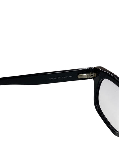 トムフォード TF5252 メガネ ブラック セルフレーム フルリム ウェリントン ITFS84XR7TLA