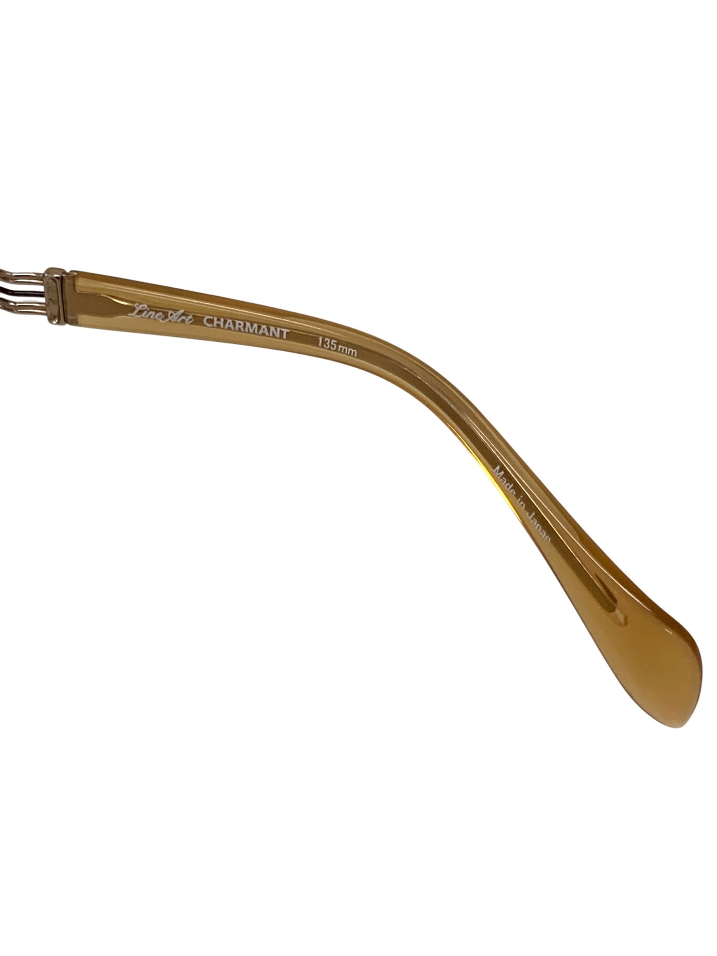 ラインアートシャルマン Etude エチュード XL1692 メガネ ゴールド メタルフレーム ウェリントン ITU0B0QCGHWS