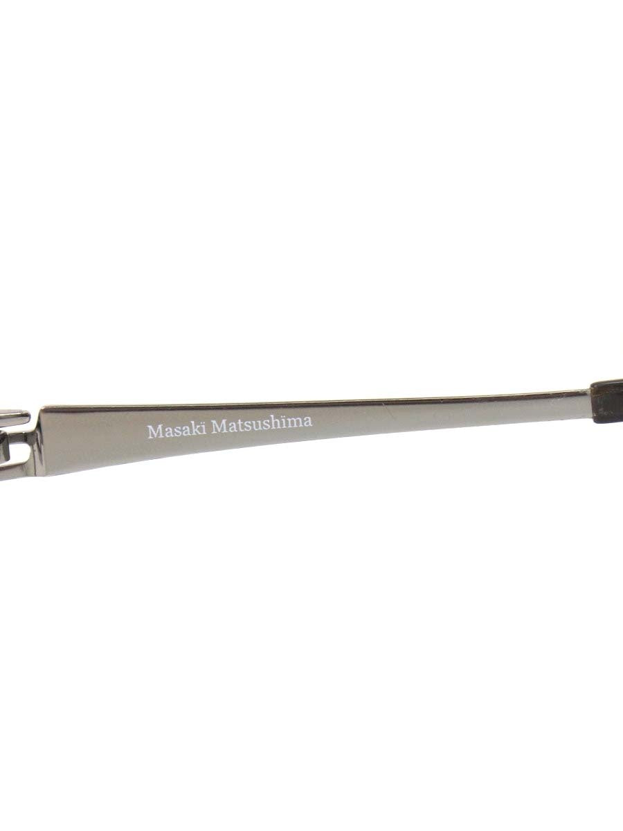 マサキマツシマ MF-1202 メガネ シルバー Ti-M スクエア ITCNHH9UCQ5K
