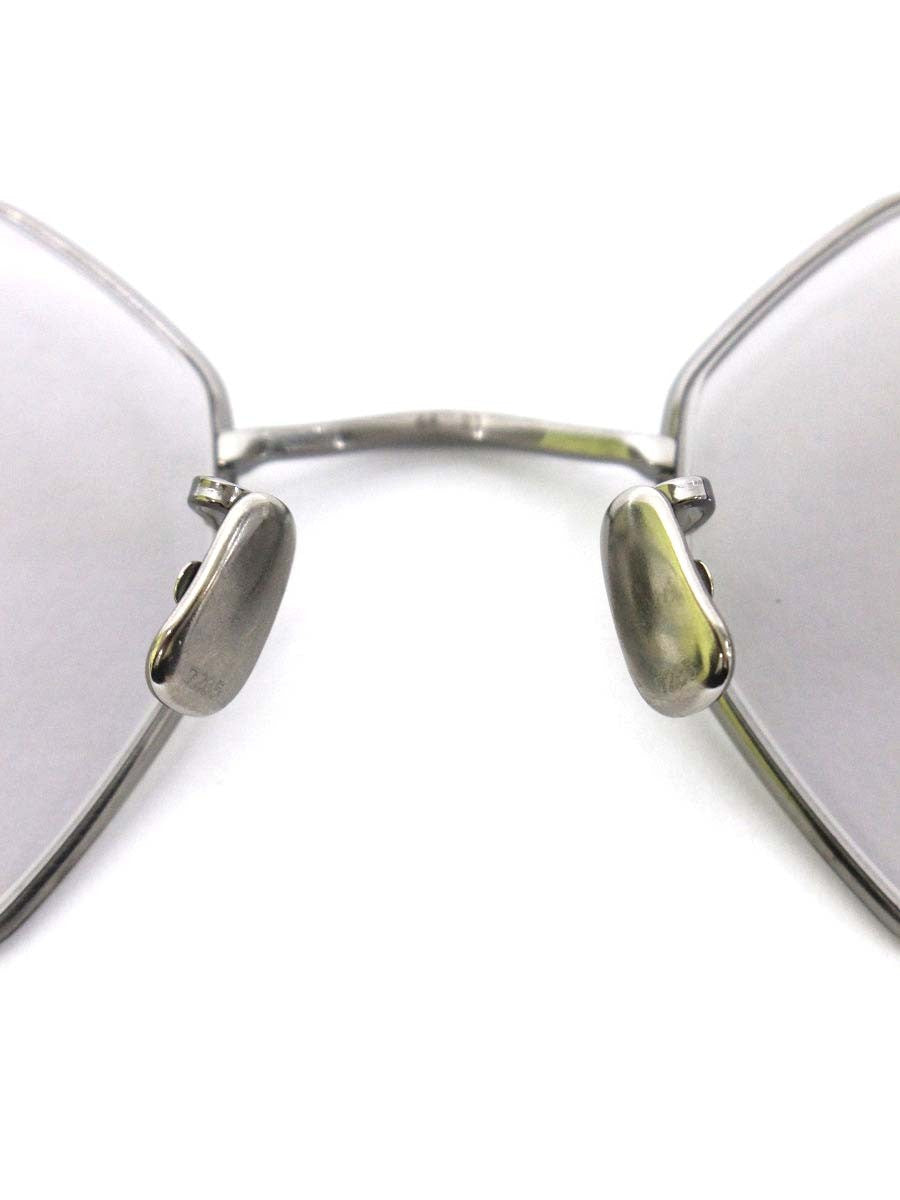 アイヴァン7285 メガネ 192 シルバー オクタゴン フルリム チタンフレーム | 中古メガネ通販ビープライス