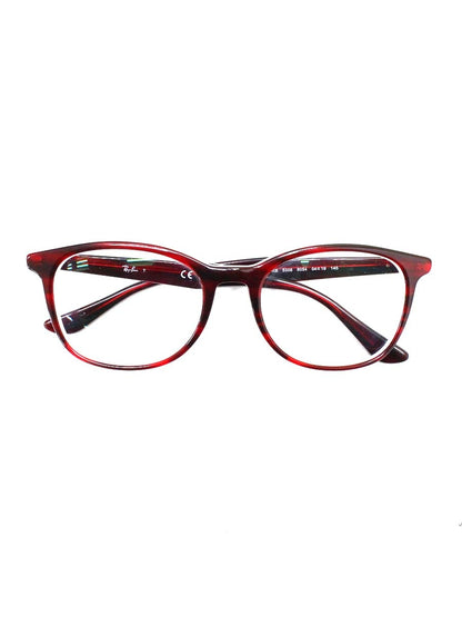 レイバン RB5356 8054 メガネ レッド セルフレーム フルリム ウェリントン IT8JDE7SGA6G