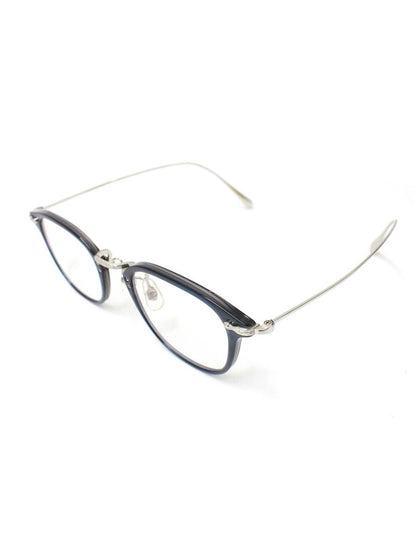 オリバーピープルズ Davitt OV5389D メガネ ネイビー/シルバー コンビフレーム フルリム ウェリントン IT2B6PFXJMLC