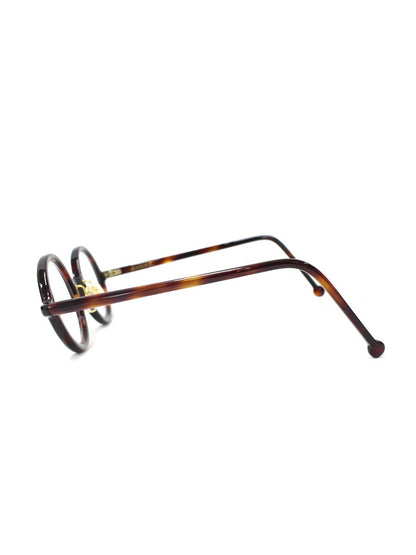 白山眼鏡店 ROUND classic ラウンド クラシック メガネ ブラウン セルフレーム べっ甲柄 IT116U1941BK