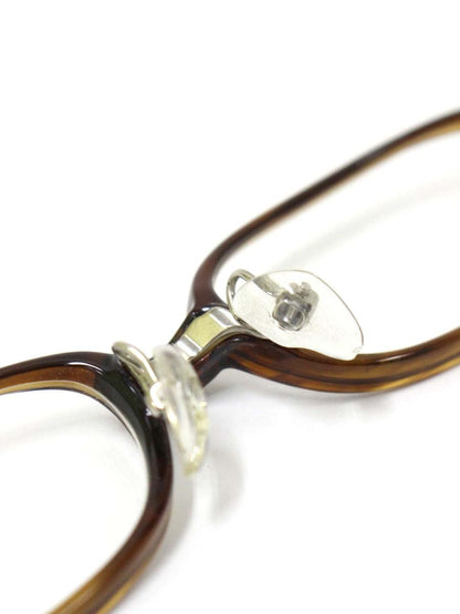 フォーナインズ NP-11 メガネ ブラウン セルフレーム フルリム スクエア ITDC3OEJQWLG