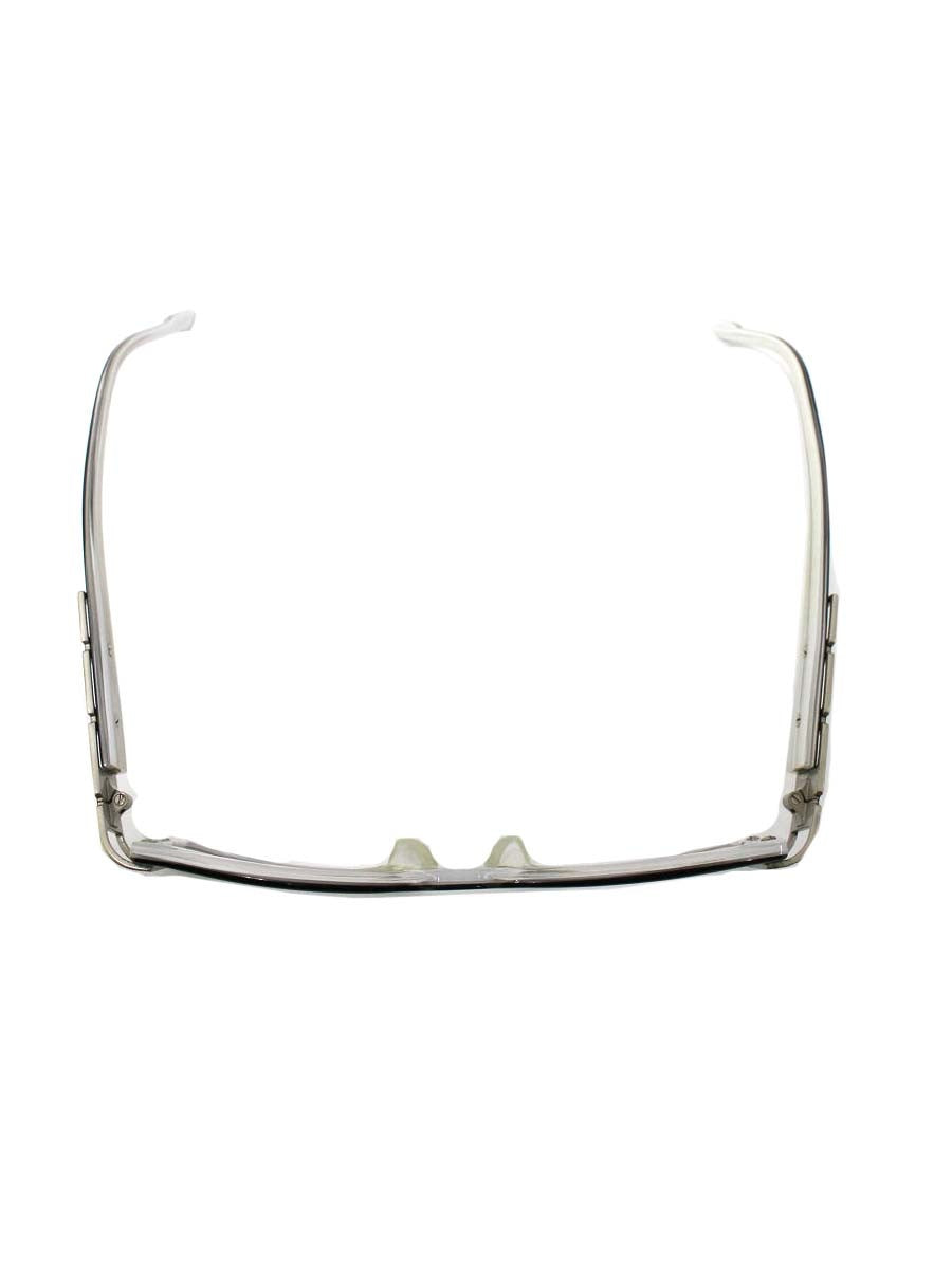 カザール MOD303 メガネ ブラック/シルバー/ホワイト コンビフレーム フルリム スクエア IT1GL9X1RGOE