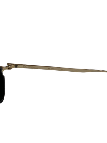 ドメスティックインターナショナル DI-1012KD メガネ ゴールド コンビフレーム フルリム ヘキサゴン ITFUXBEYAVGG