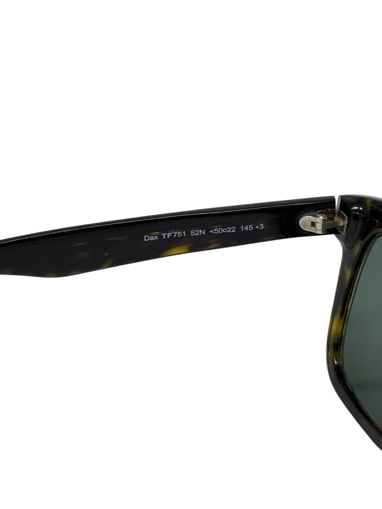 トムフォード Dax TF751 52N サングラス ブラウン セルフレーム フルリム スクエアシェイプ ITAEUUCY3MWG