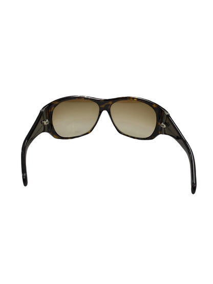 ボッテガヴェネタ イントレチャート BV45/S サングラス ブラウン セルフレーム フルリム ティアドロップ IT5F52NJSWE8