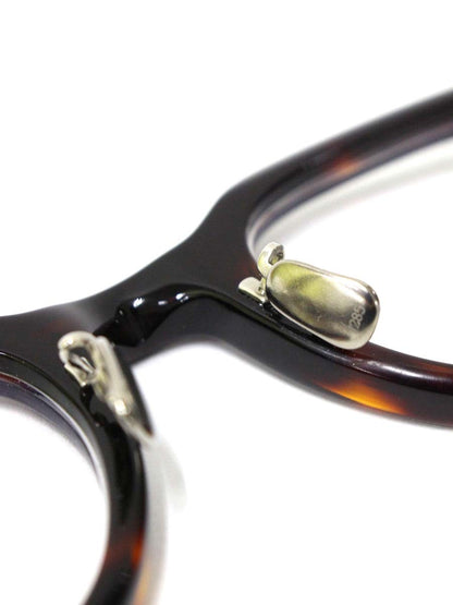 アイヴァン7285 340MR(48) メガネ ブラウン メタルノーズ べっ甲柄 セルフレーム フルリム ボストン ITJH091LM700