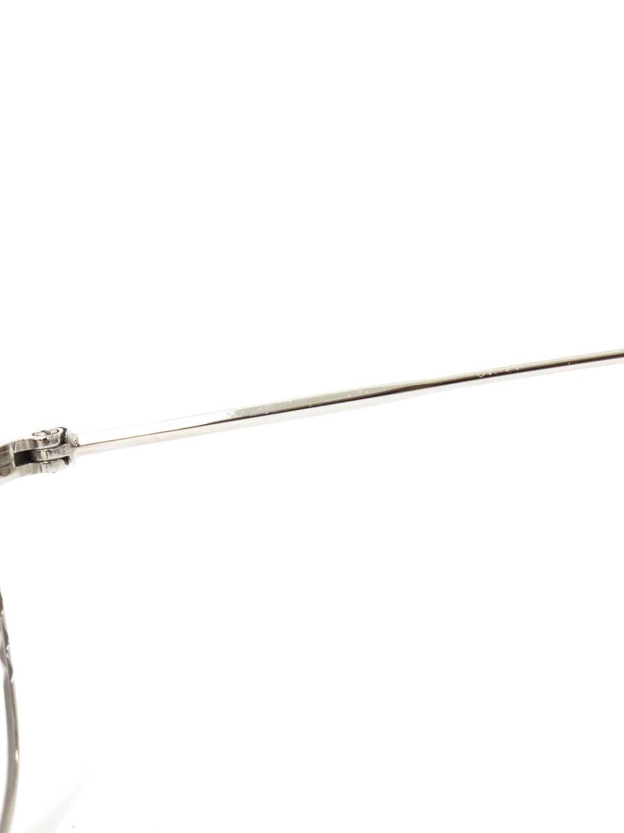 ユウイチトヤマ U-103 メガネ シルバー メタルフレーム フルリム ボストン IT3LNNV6BZGG