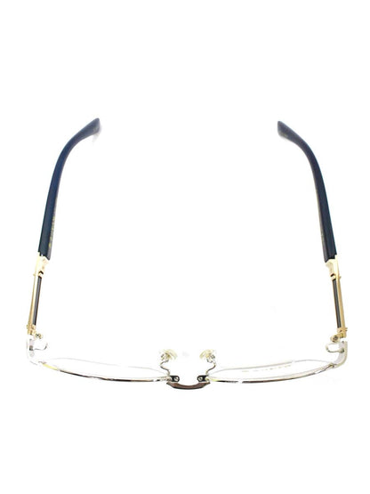 中村勘三郎 KN-2525 メガネ ネイビー コンビフレーム フルリム スクエア IT1RL10AT3Z6