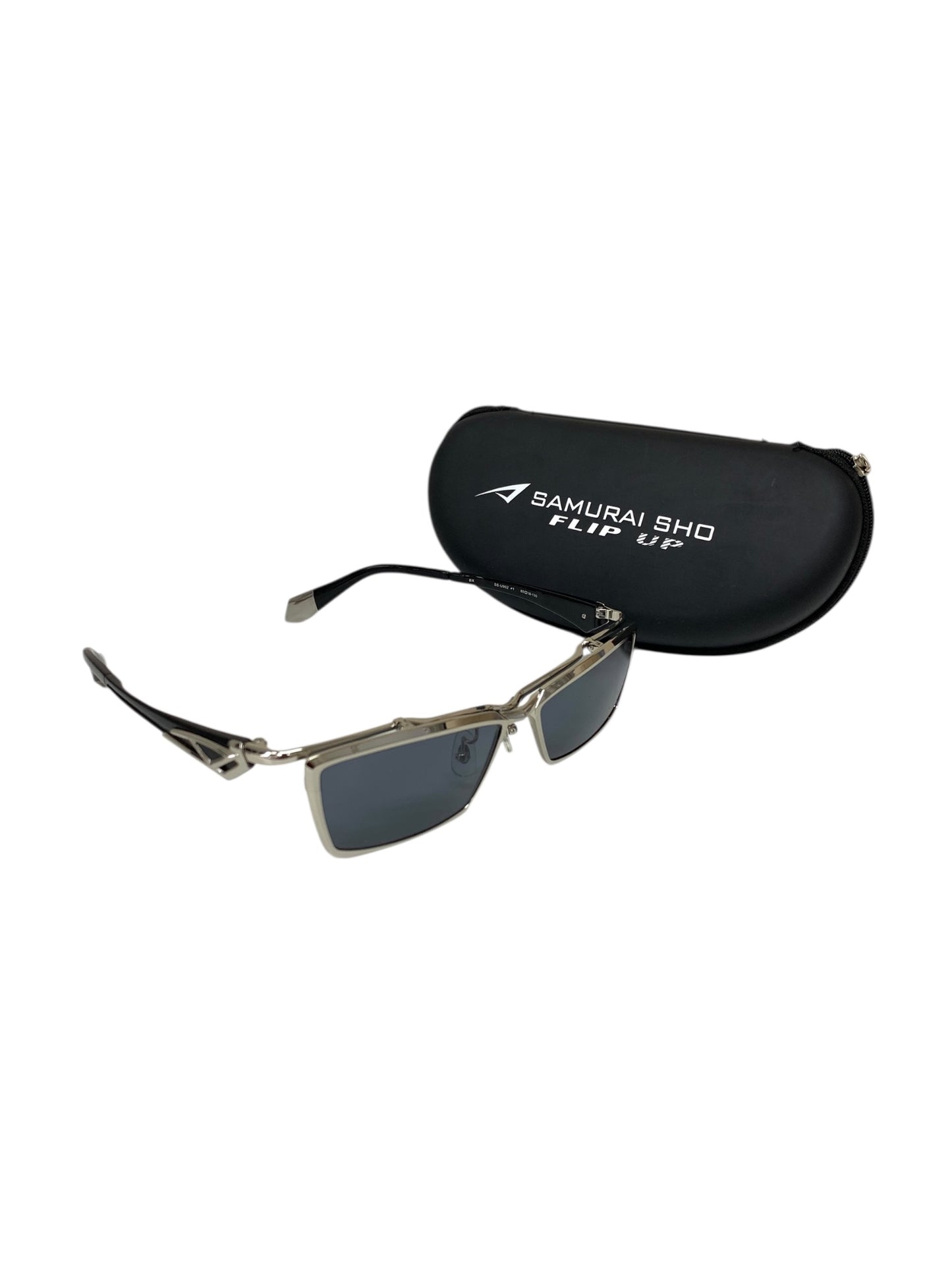 サムライ翔 SS-U902 メガネ シルバー フリップアップ ITT5GVV9KRTC