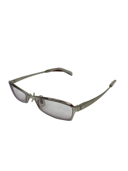 プラスミックス PX-13127 メガネ 眼鏡 シルバー メタルフレーム フルリム スクエア ITGDPYENZ7ME