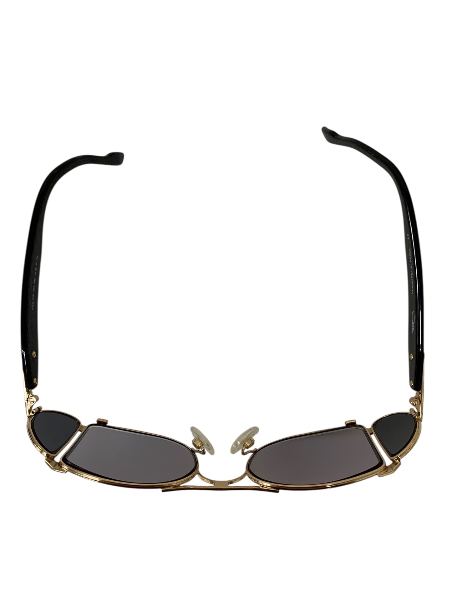 カザール MOD998 サングラス ゴールド コンビフレーム オーバル ITGR08M404J4