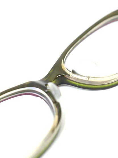 ベセペセ BP-3118 メガネ カーキグリーン/ブラウン セルフレーム フルリム オーバル col.05 ITURF6L1AM9D