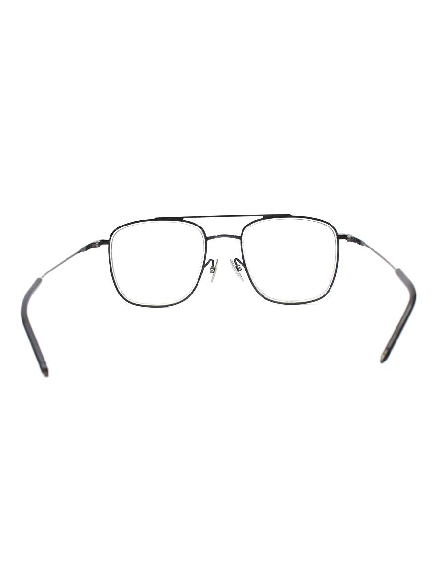 イエローズプラス 別注 GORDON Optical メガネ ブラック メタルフレーム フルリム スクエアシェイプ ITPTHZKNVTG6
