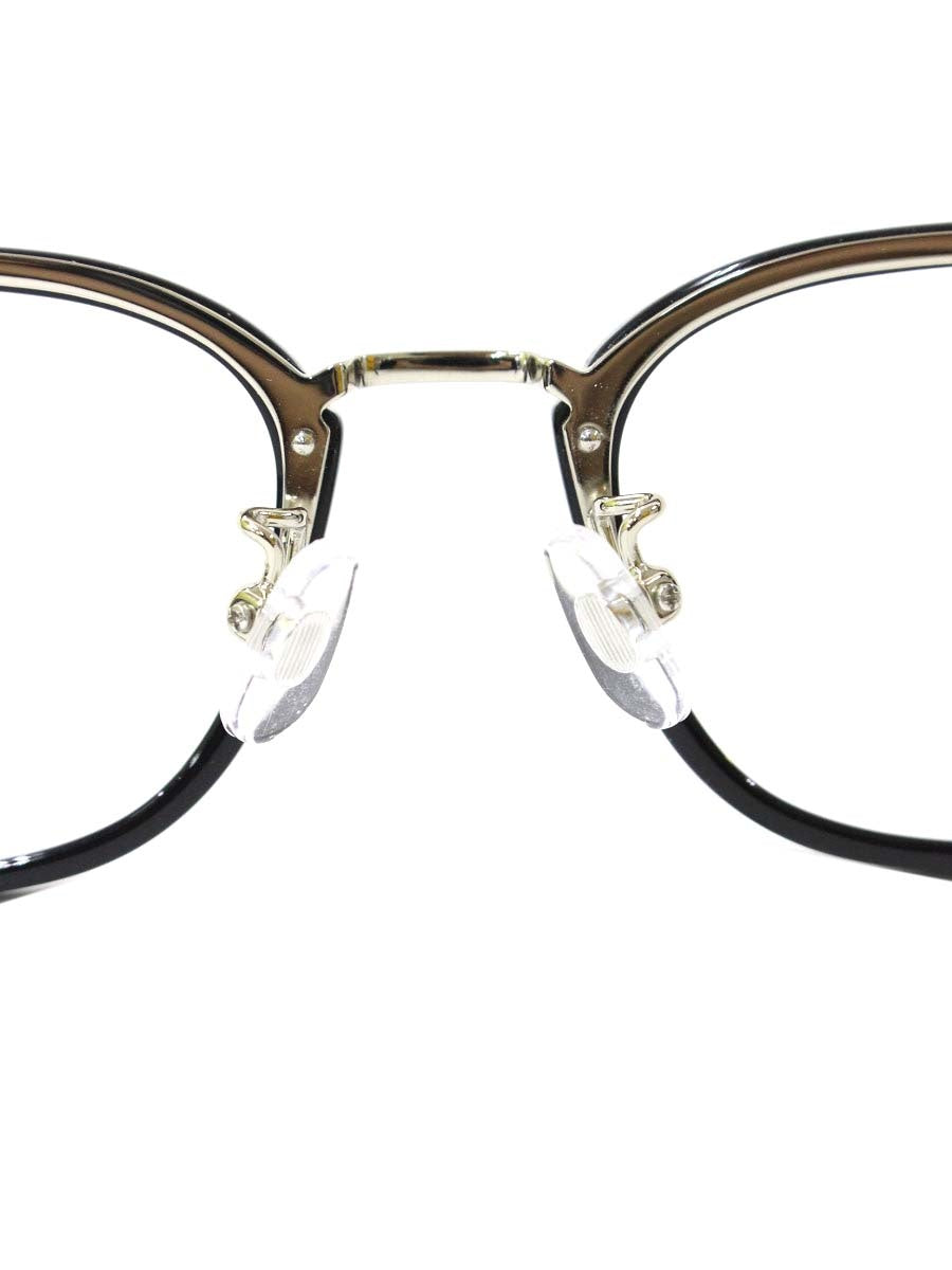 パリミキ PARIS MIKI Collection CAF-1118U メガネ ブラック/シルバー ITCTXY1YDDGW