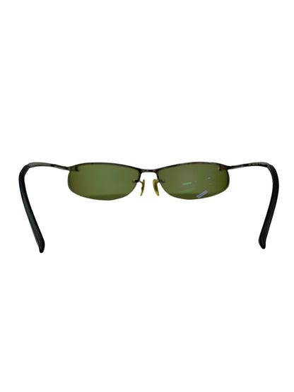 レイバン TOP BAR RB3179 サングラス シルバー メタルフレーム ハーフリム スクエア IT39V8M7QF74