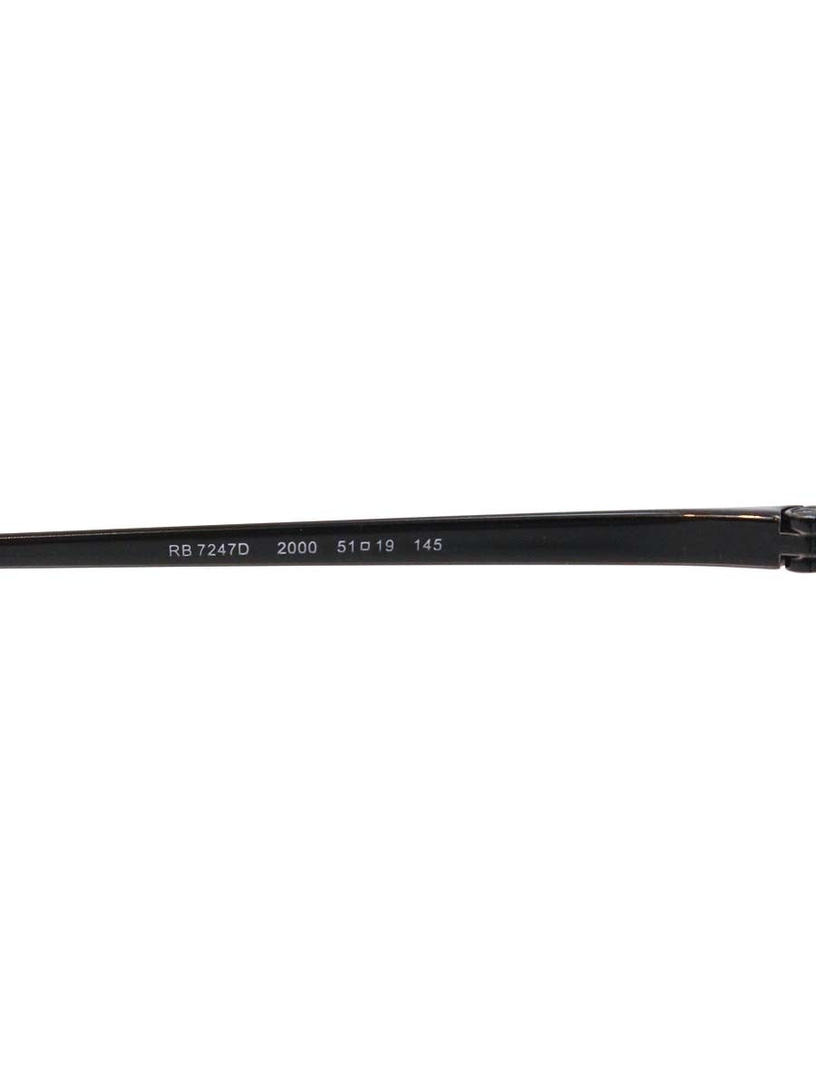 レイバン RB7247D メガネ ブラック ウェリントン ITSLQTLQN6IS