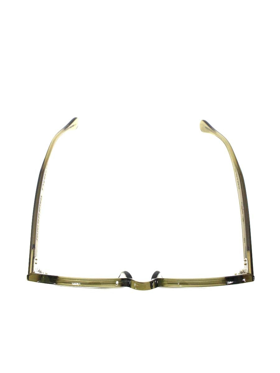 ジュリアスタートオプティカル JULIUS TART OPTICAL × Continuer AR 46 - OLIVE / LIMITED メガネ カーキブラウン セルフレーム フルリム ウェリントン ITFYYNLYW5F4