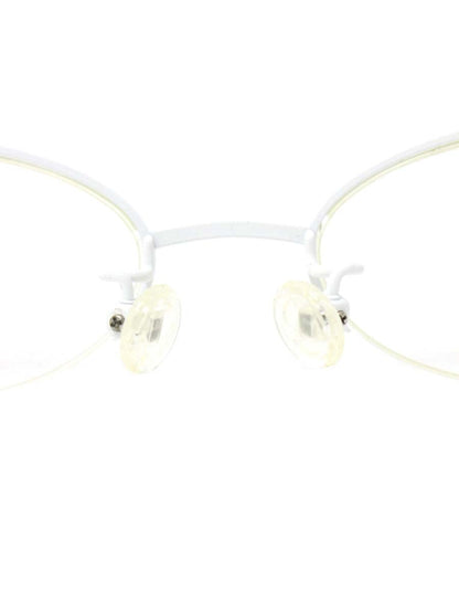 タカノリ ユゲ ROMAN-N TY-61 メガネ ブラウン/ホワイト コンビフレーム フルリム オーバル IT2GCAXHVQE4