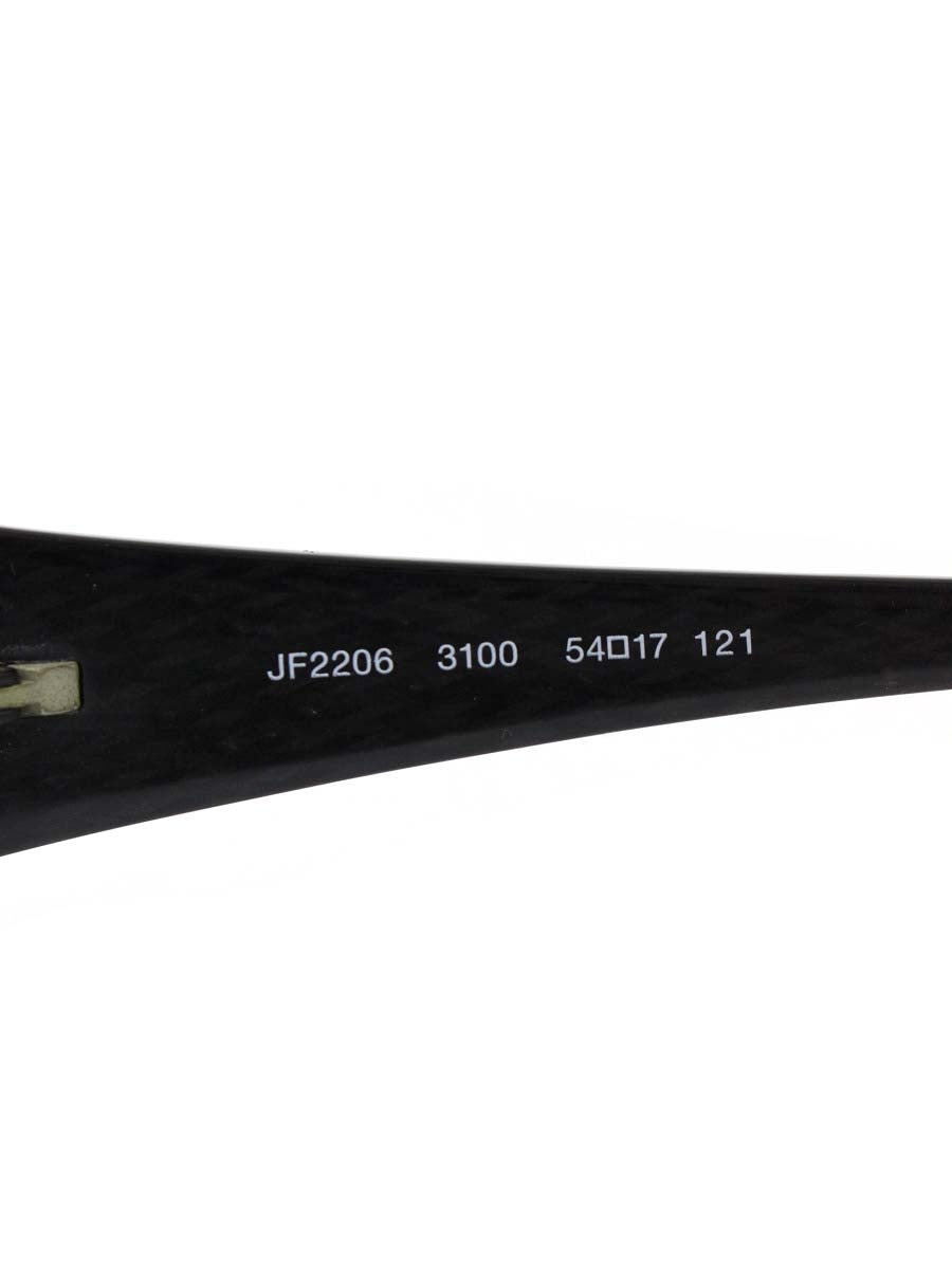 ジェイエフレイ JF2206 メガネ レッド/ブラック チタンフレーム フルリム スクエア ITWQJ4LP9AU8