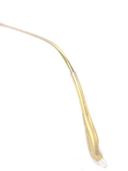 フォーナインズ NPM-71 メガネ レッド/ゴールド チタン プラスチック コンビフレーム フルリム オーバル IT6KUCKXMWU8