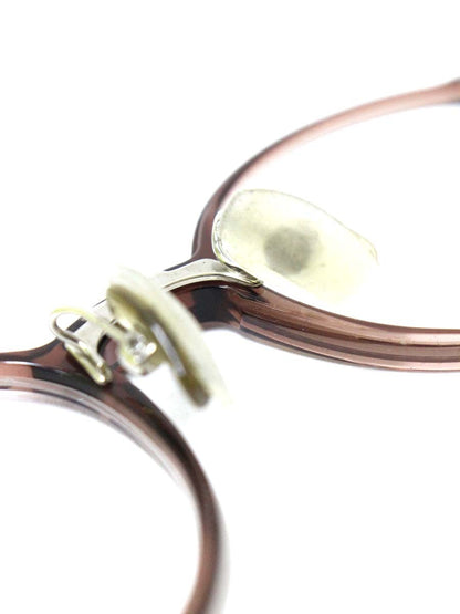 フォーナインズ NPM-118 メガネ ブラウン プラスチック チタン コンビフレーム フルリム ボストン IT1J41J3Y95K