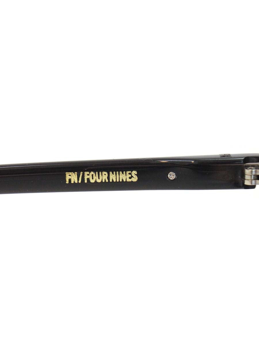 フォーナインズ FN/FOUR NINES FN-0947 メガネ ブラック ヘキサゴン セルフレーム IT0JQRZZ1I90