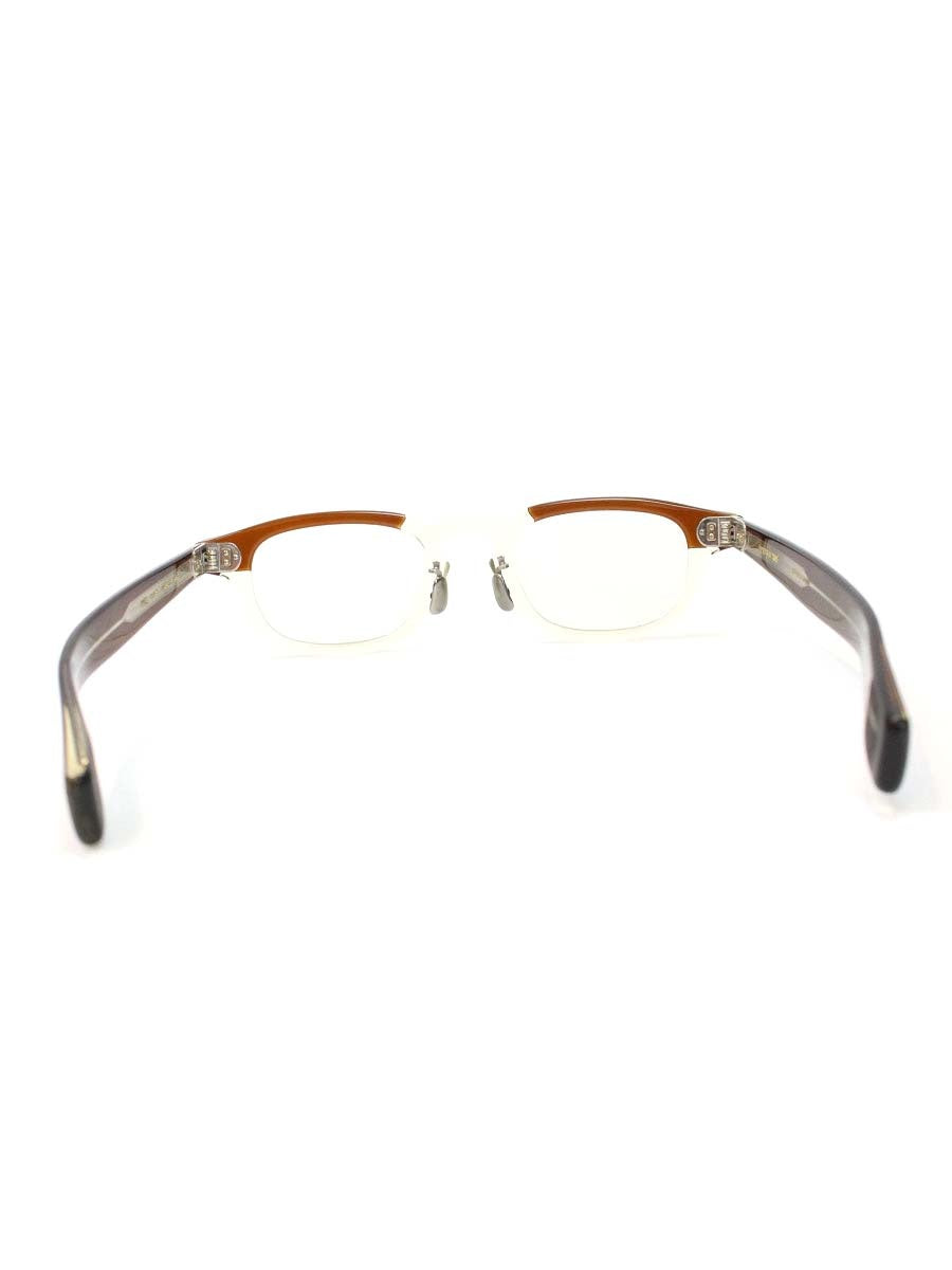 アイヴァン7285 351 C.353 メガネ BEER BROWN/BECR セルフレーム フルリム スクエアシェイプ ITCDVC5MCBX8