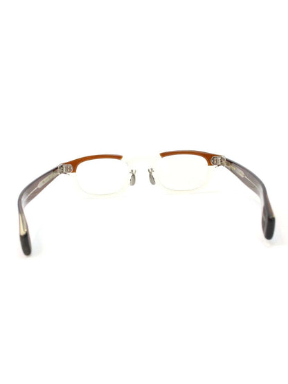 アイヴァン7285 351 C.353 メガネ BEER BROWN/BECR セルフレーム フルリム スクエアシェイプ ITCDVC5MCBX8