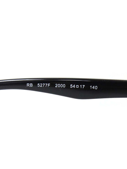 レイバン RB5277F 2000 メガネ ブラック セルフレーム フルリム スクエア ITU13ICQVZGO