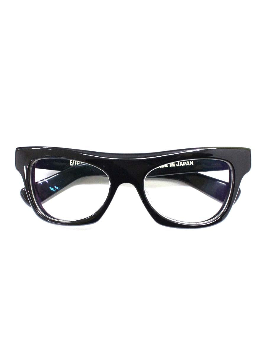 エフェクター CHARLES メガネ ブラック NIGO ニゴー コラボ セルフレーム ITJYHHTMM8X6