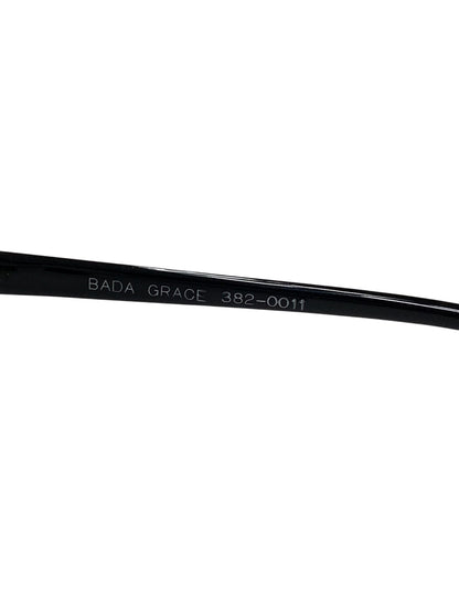 BADA GRACE 跳ね上げ式 382-0011 希少 ヴィンテージ サングラス ブラック ITU7KOJ419LE