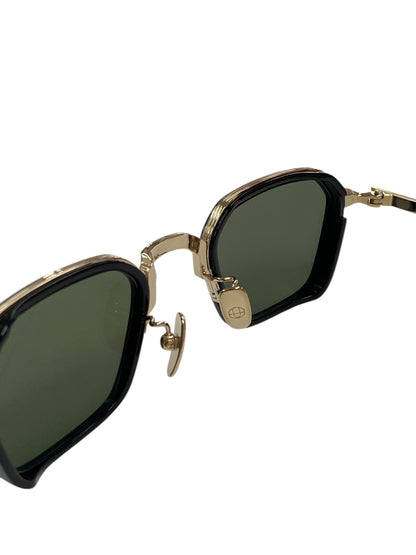 ドメスティックインターナショナル DI-1012KD メガネ ゴールド コンビフレーム フルリム ヘキサゴン ITFUXBEYAVGG