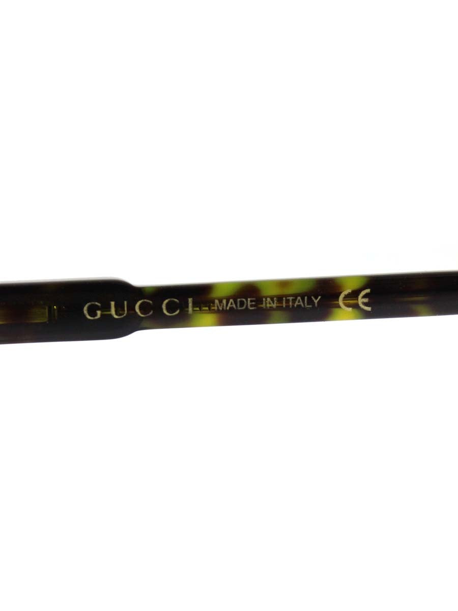 グッチ GG0534OA メガネ カーキグリーン/ブラウン セルフレーム フルリム ボストン ITC10W3N3KYS