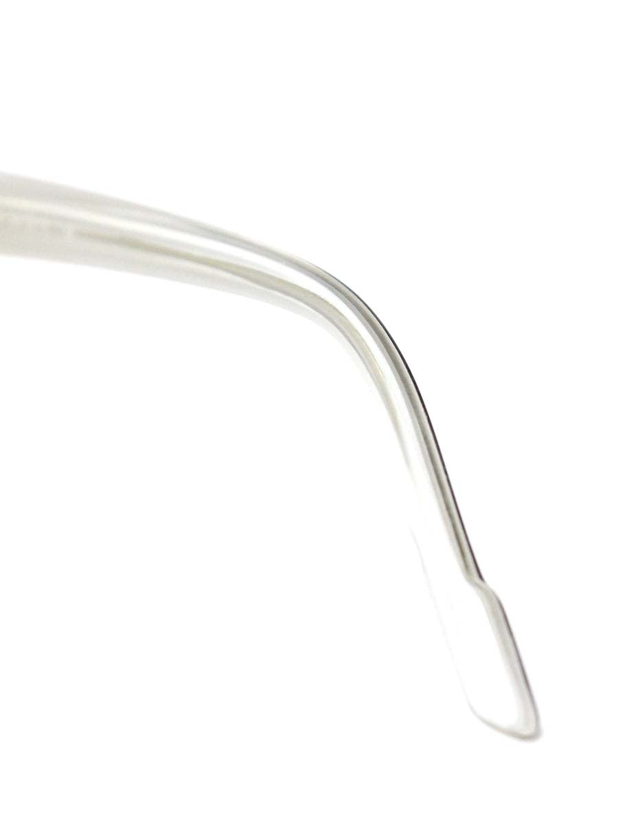 カザール MOD303 メガネ ブラック/シルバー/ホワイト コンビフレーム フルリム スクエア IT1GL9X1RGOE