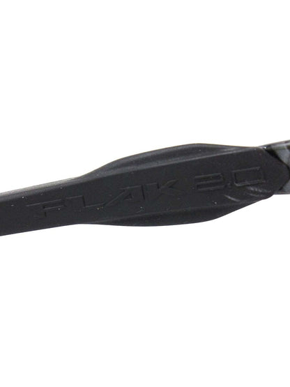 オークリー FLAK2.0 メガネ ブラック/グレー スポーツ 幾何柄 セルフレーム ハーフリム ITKR2W63YQO8