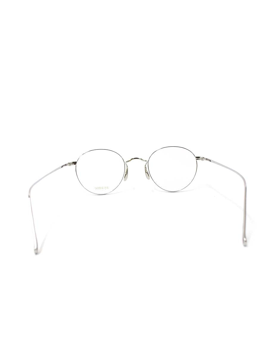 ayame（アヤメ） MANRAY 46 メガネ シルバー チタン IT4WSDZG9S46
